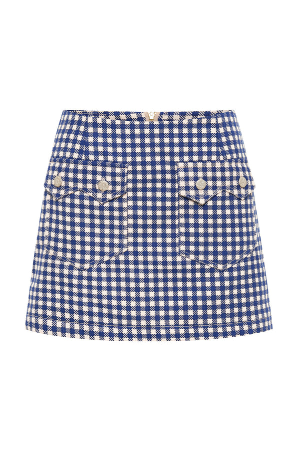 Spencer Mini Skirt - Gingham