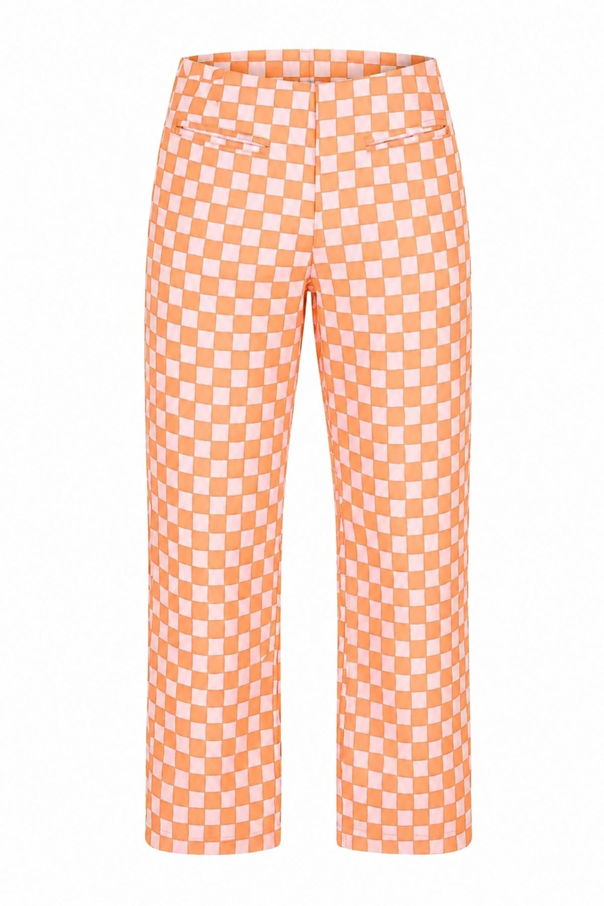 Check Kokomo Pant - Pink/Orange – Emma Mulholland on Holiday