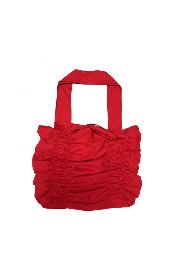 Ruffle Bag - Red