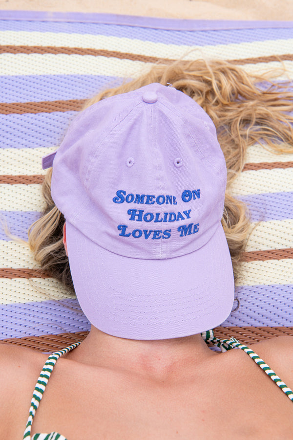 Someone On Holiday Cap - Lilac