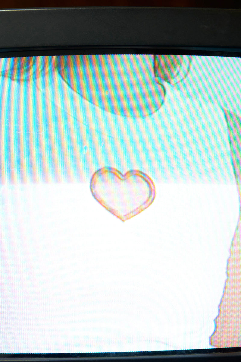 Heart Tank Top - White – Emma Mulholland on Holiday