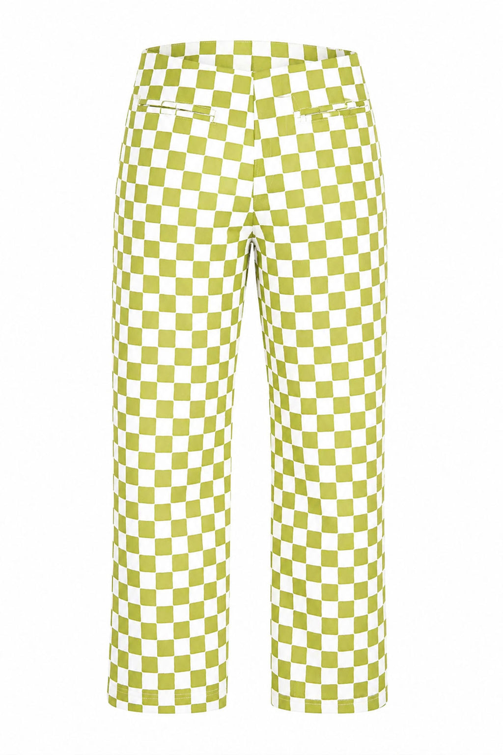 Check Kokomo Pant - Olive – Emma Mulholland on Holiday