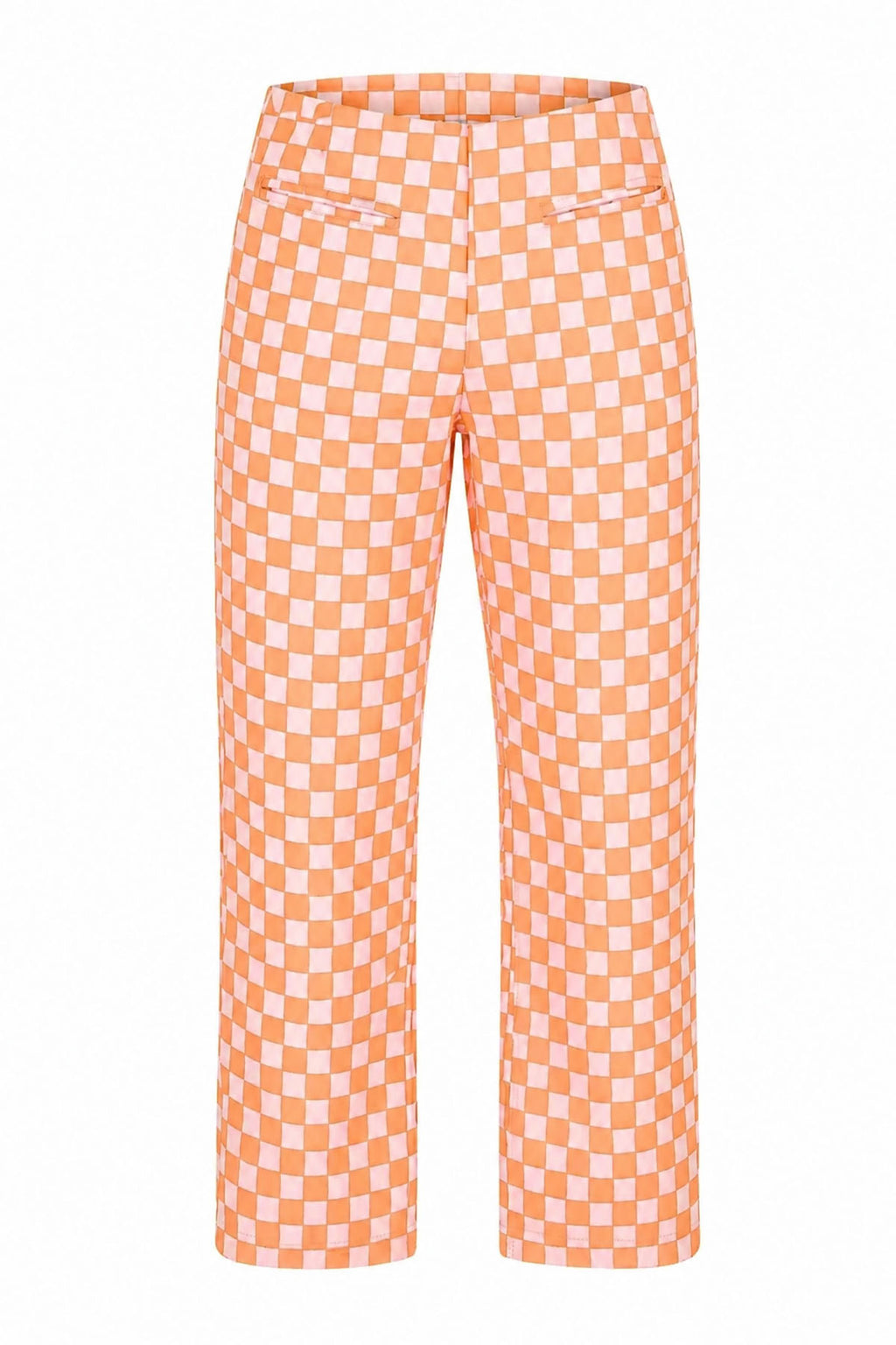 Check Kokomo Pant - Pink/Orange – Emma Mulholland on Holiday