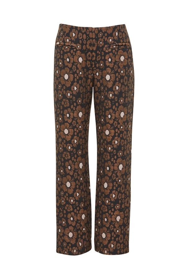 Leopard Hibiscus Trousers