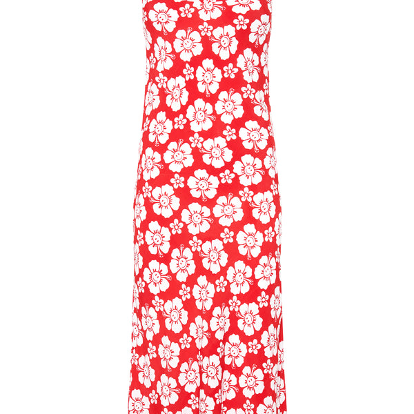Happy Hibiscus Vacation Slip Dress