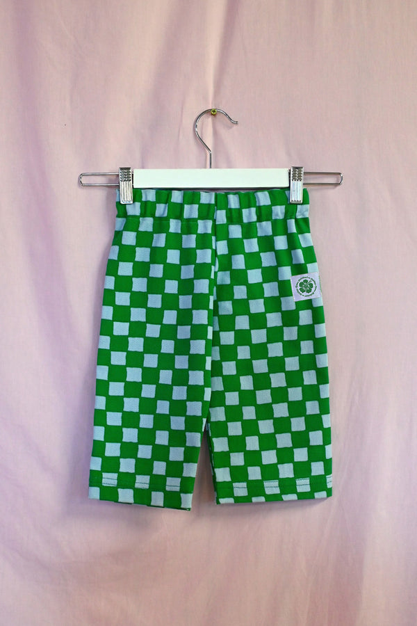 Check Pant Kids - Green/Blue