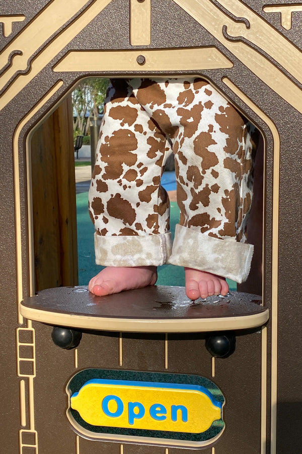 Cowhide Kid Pants
