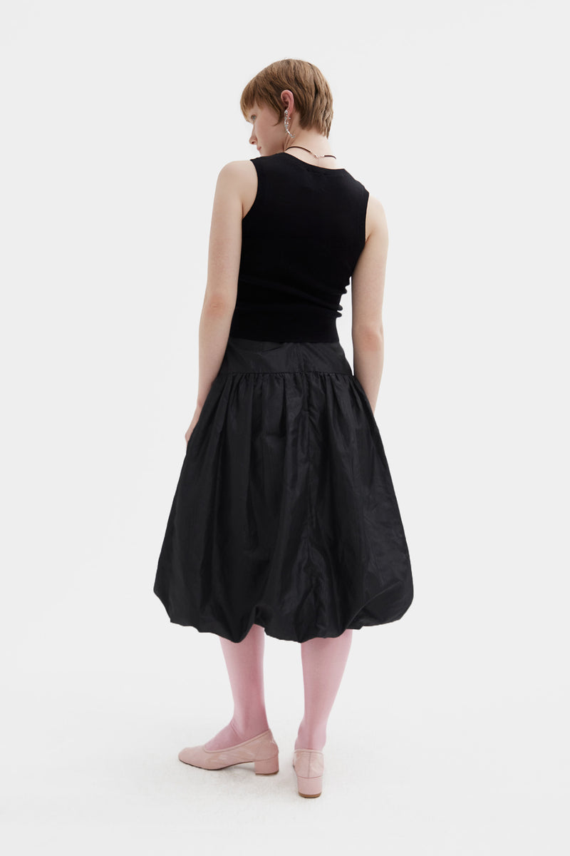 Power Puff Skirt - Black