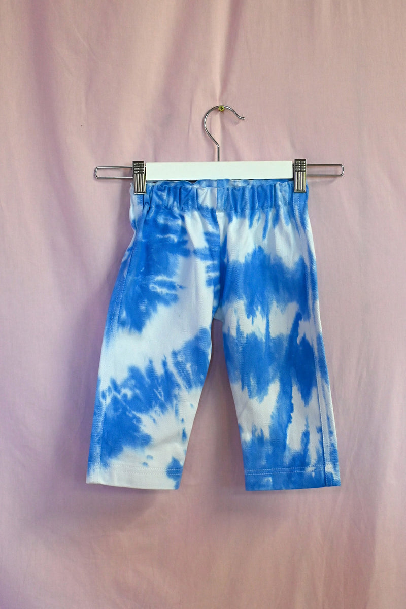 Tie-Dye Kid Pants - Blue
