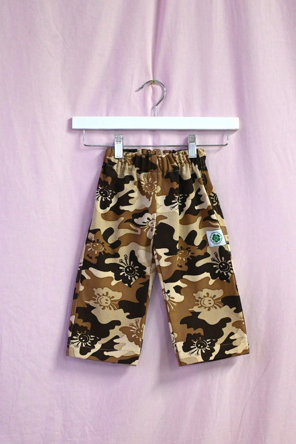 Camo Kid Pants - Brown