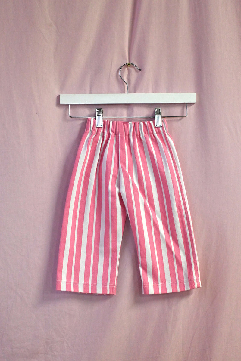 Stripe Kid Pants - Pink