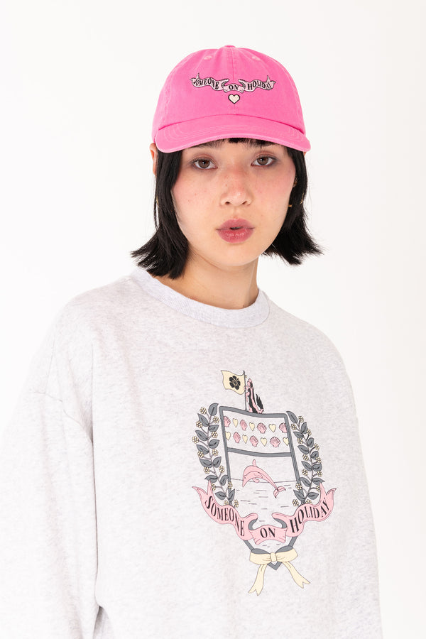 Coat of Arms Crew Neck - Grey Marle