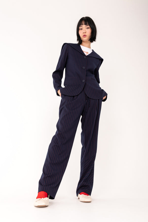 Sailor Pinstripe Trousers