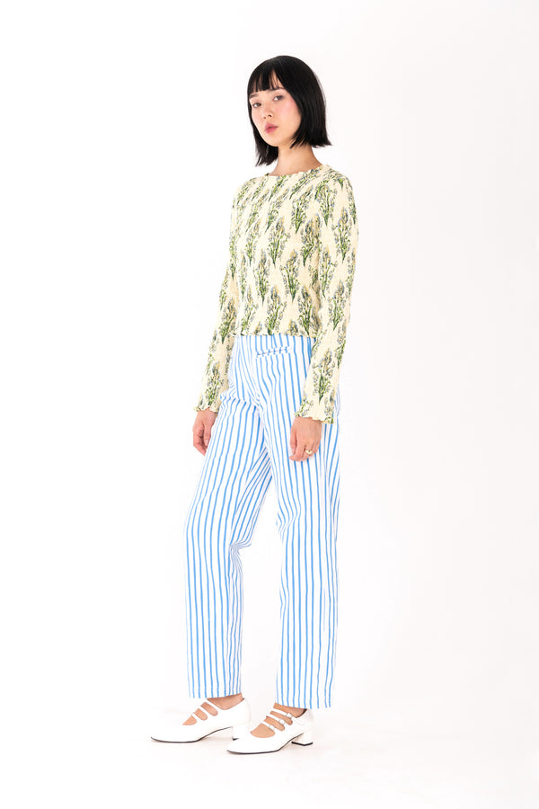 Sea Stripe Kokomo Pants - Blue/White