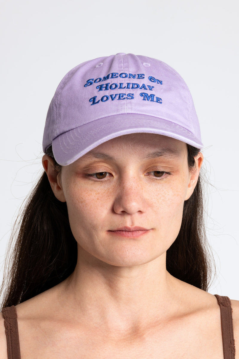 Someone On Holiday Cap - Lilac