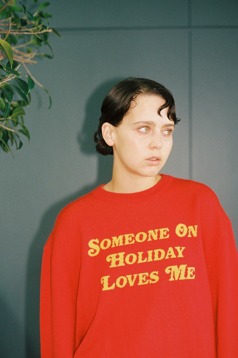 Someone On Holiday Unisex Sweater