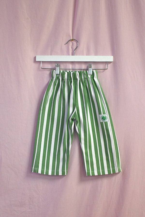 Stripe Kid Pant - Green