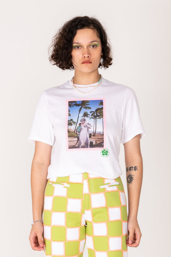 Dolphin Postcard Project Tee