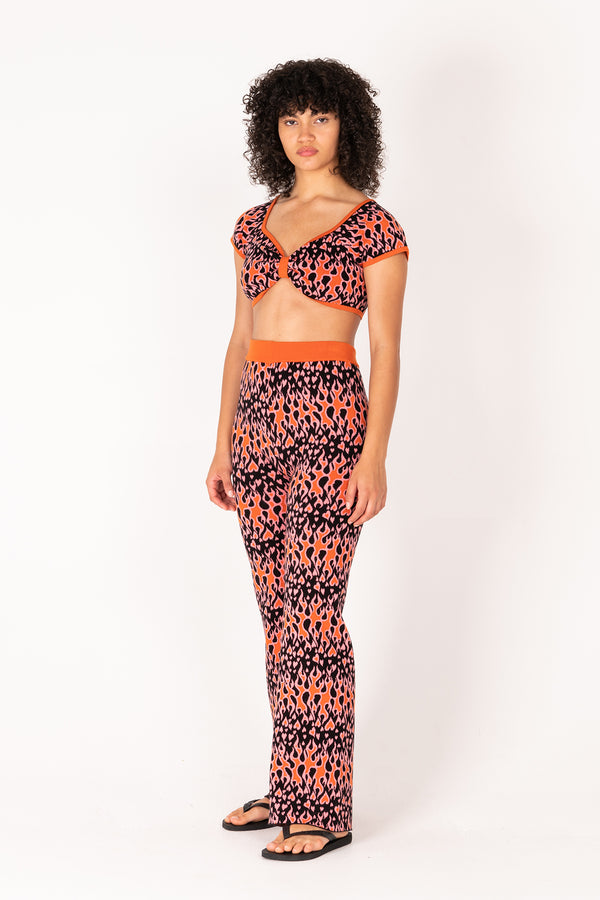 Flame Knit Pant