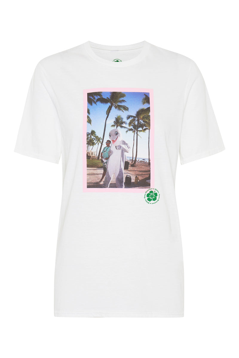 Dolphin Postcard Project Tee