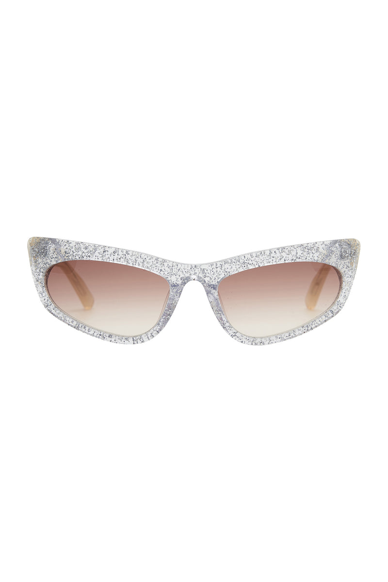 Rendezvous Sunglasses - Clear Sparkle